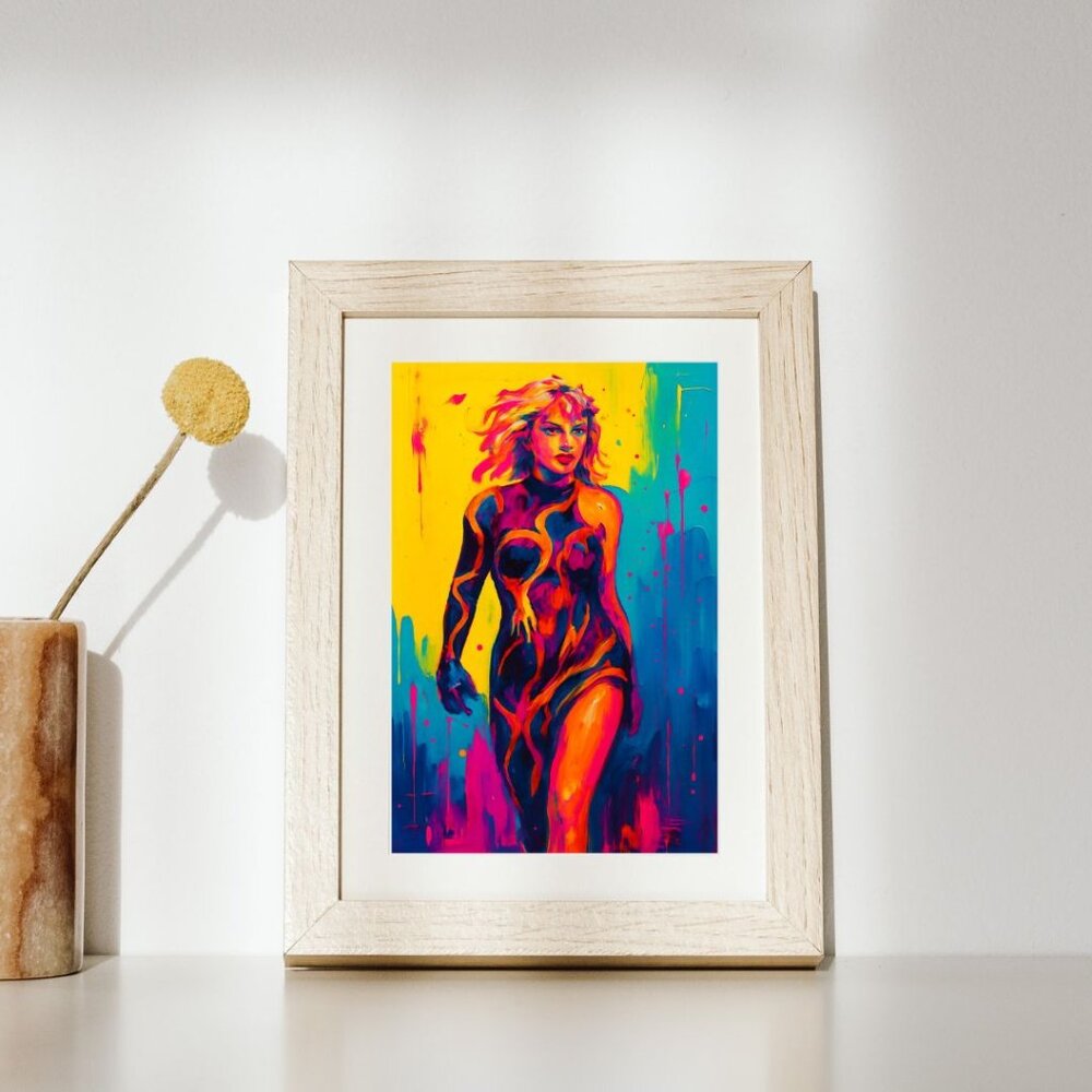 🔥 Taylor Swift “Reputation” Inspired Art Print 🔥